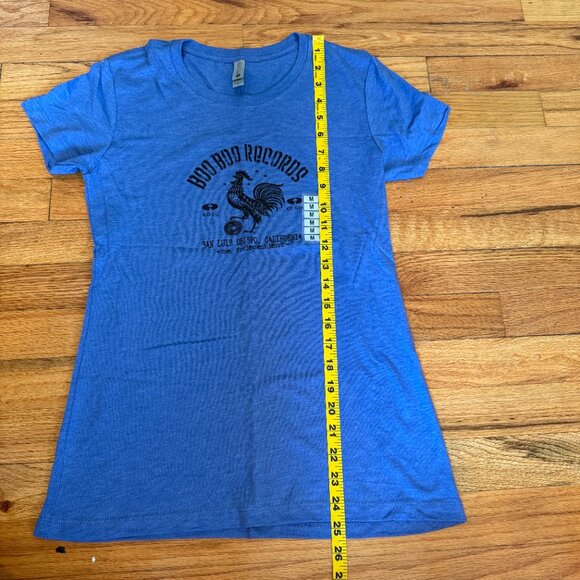 NWOT San Luis Obispo Boo Boo Records Soft Womens Graphic Tee - Picture 8 of 8